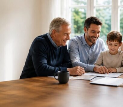 Familienzusammenkunft bei dokumentenüberprüfung Warum eine gute Finanzplanung nicht mit einem Depot beginnt