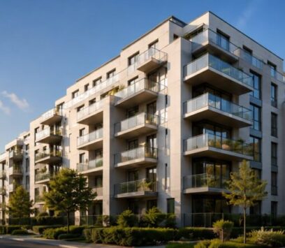 Moderne Architektur im sonnigen Stadtbild Immobilienbestand im Blick: Fünf Steuerungsgrößen, die Eigentümer kennen sollten